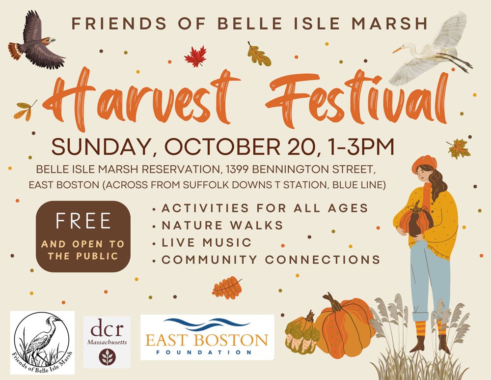 details for Oct. 20 harvest festival, including graphics